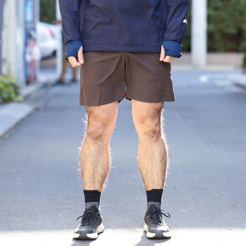 アンサーフォー / 4ポケットショートパンツ02(ブラウン)