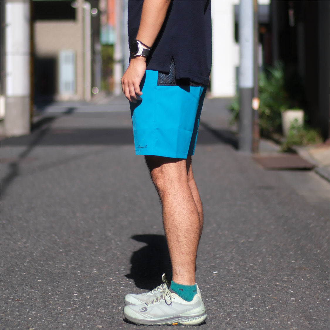 アンサーフォー / 4ポケットショーツ 02(ターコイズブルー)