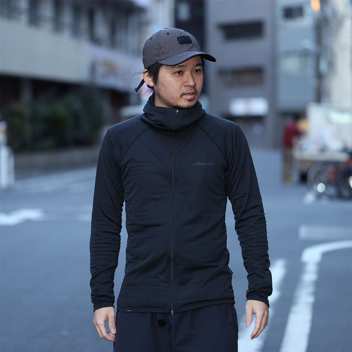 アンサーフォー / パワーグリッド フルジップフーディ