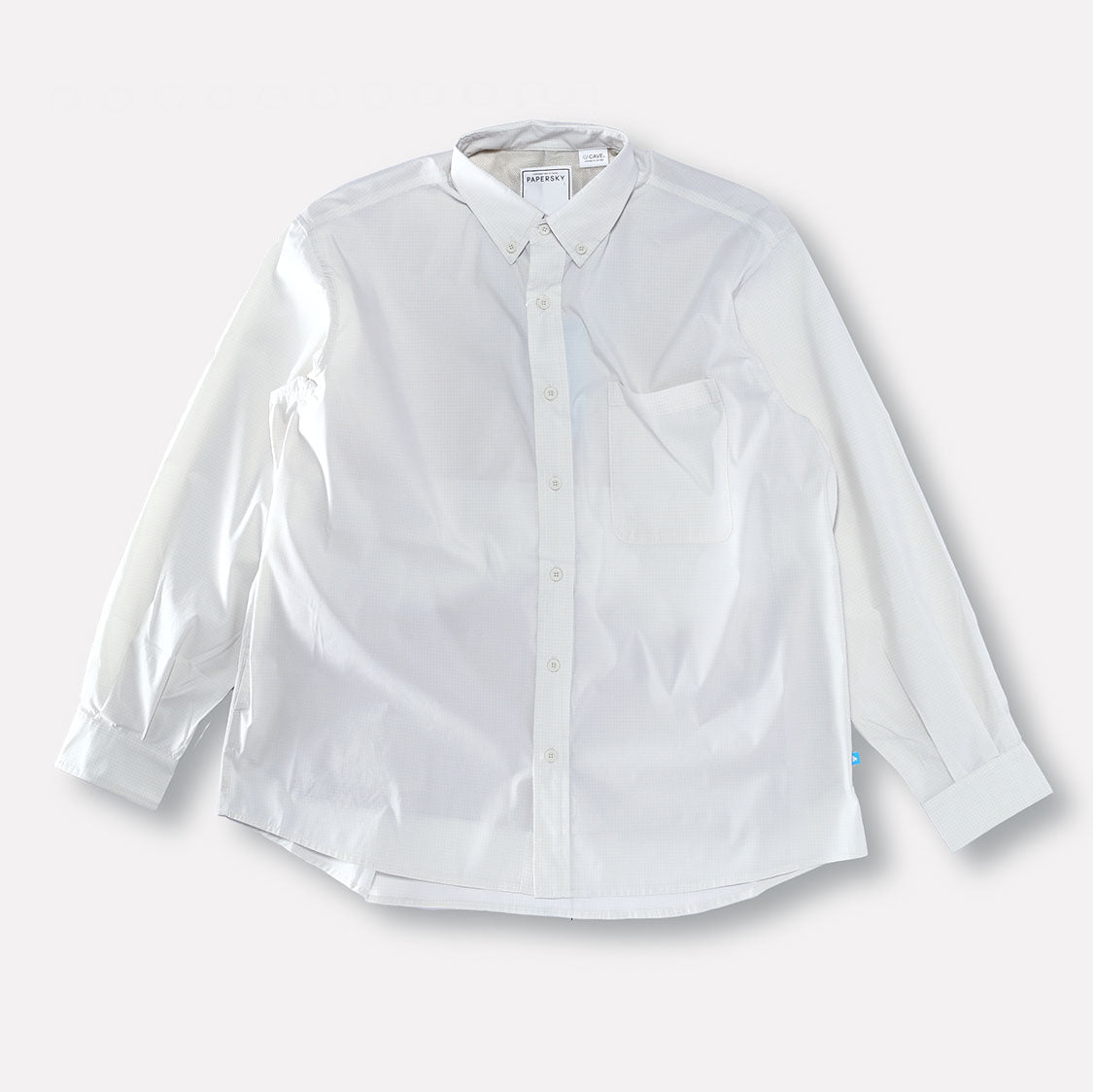 ペーパースカイ / マガジン チェック ビッグ シャツ