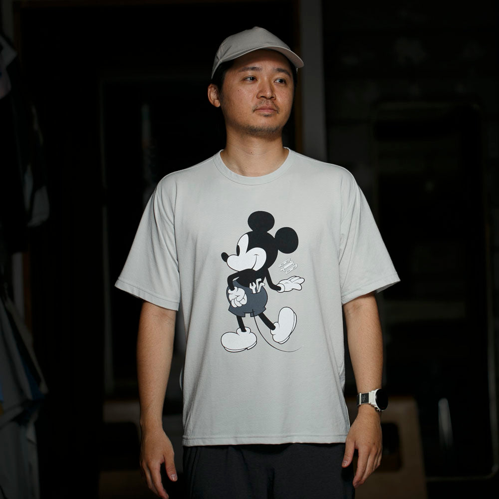 ナリフリ / アクティブメッシュバックポケットTシャツ