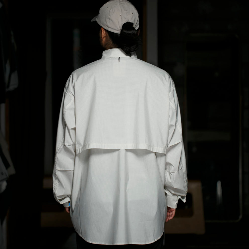 ペーパースカイ / マガジン チェック ビッグ シャツ