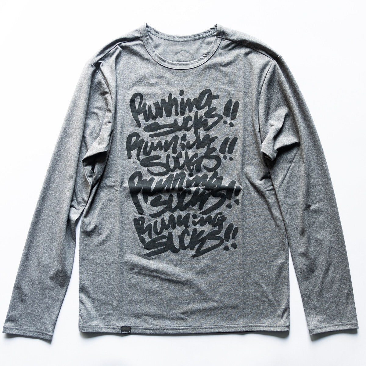 アンサーフォー / ロングTシャツ ランニングサックス!01 (Gray)