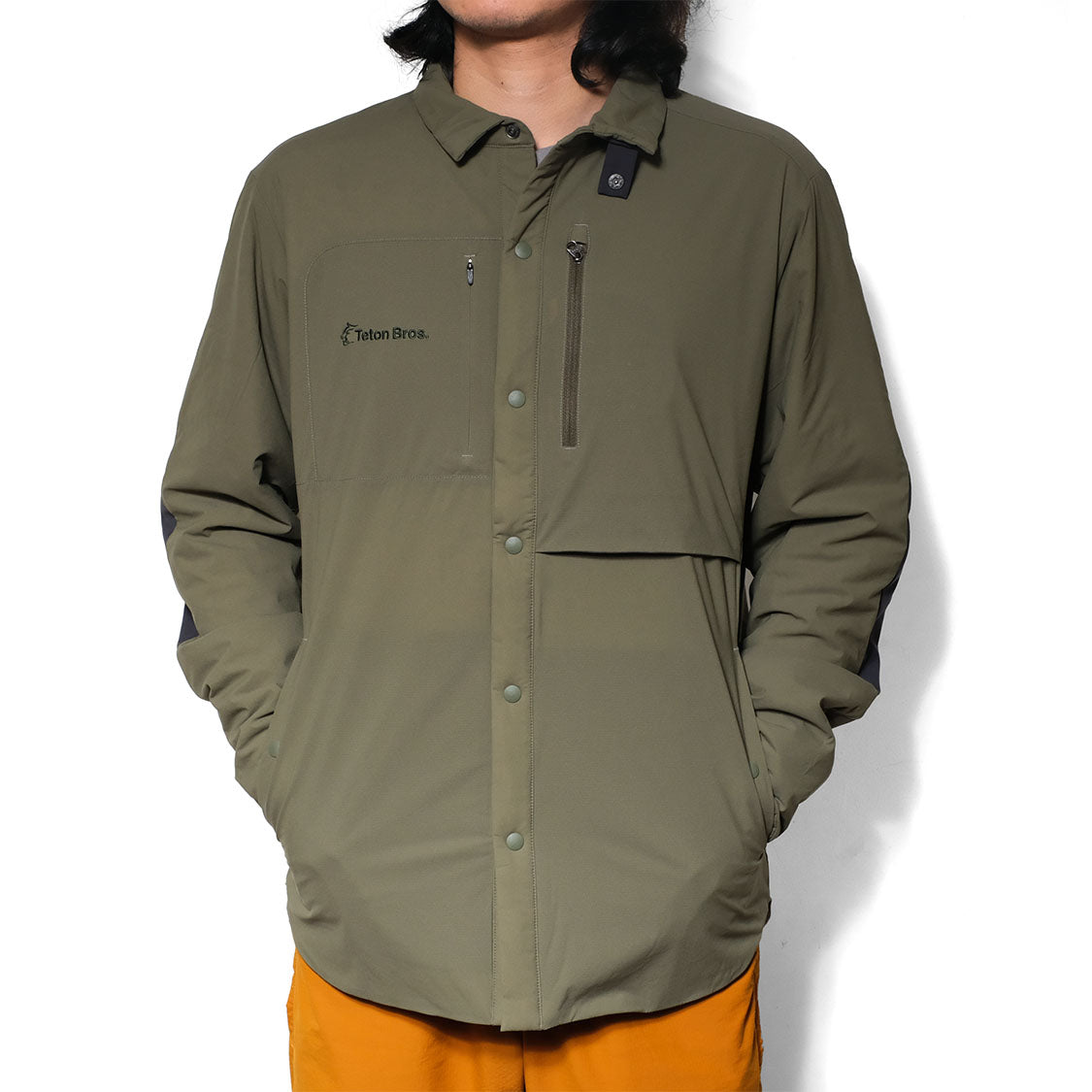 MENs S  ティートンブロス テンスリープ シャツ 2.0 TENSLEEP SHIRT 2.0 インサレーション ソフトシェル ジャケット TETON BROS TB203-30M ネイビー系