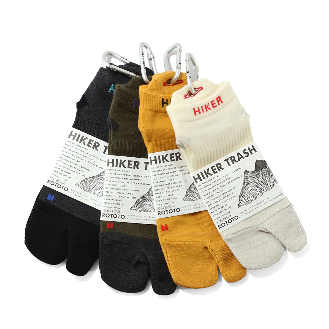 ハイカー トラッシュ / ゼンソックス”ハイク&ラン”