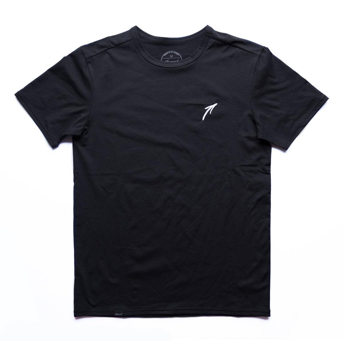 アンサーフォー / Tシャツ “刺繍 ↑ ”(BLACK)