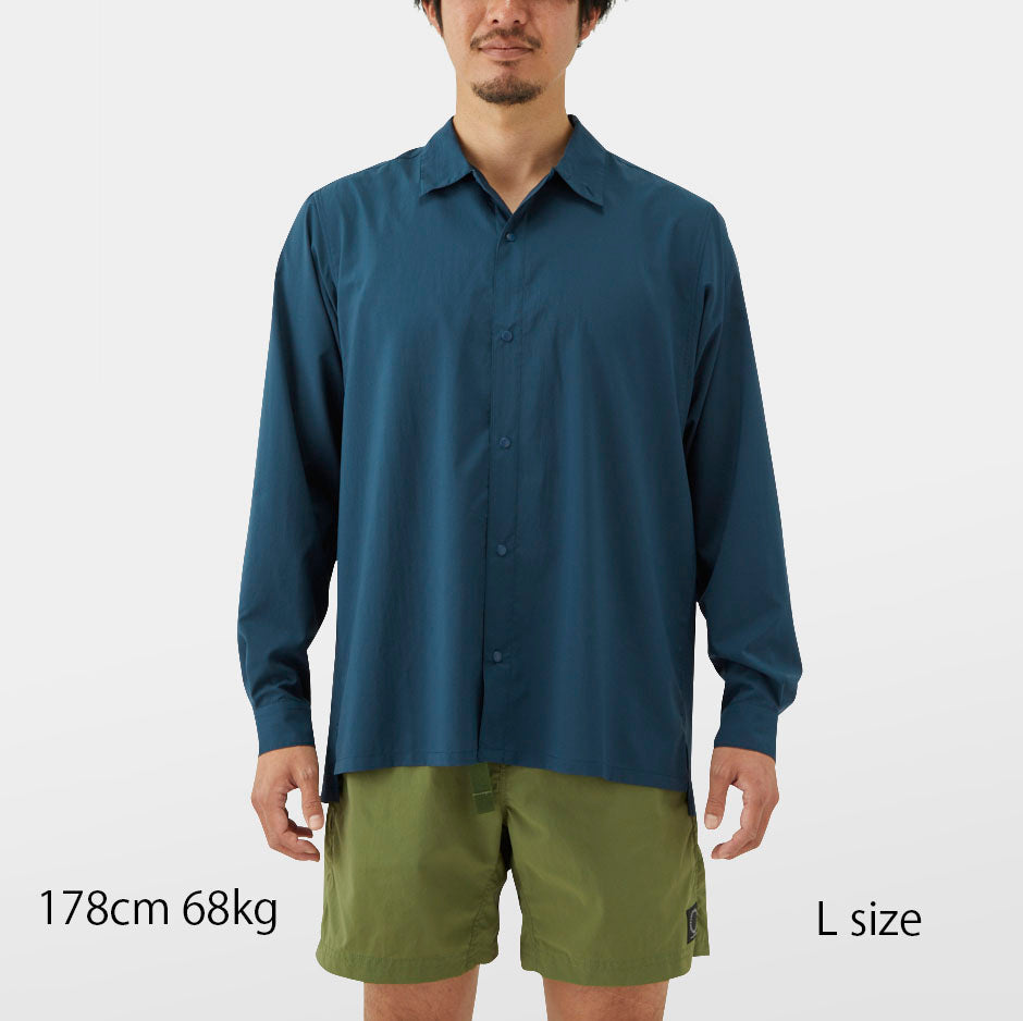 山と道 UL Shirt 2023 Storm Gray サイズL - 登山用品