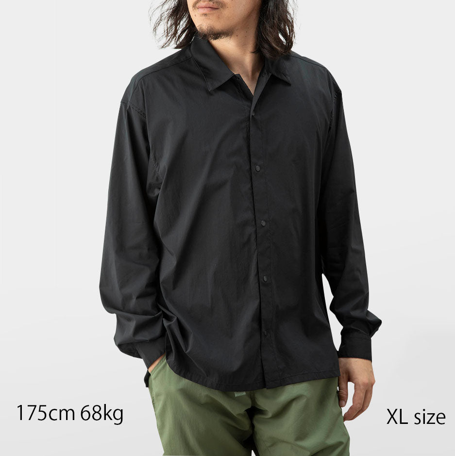 山と道 UL Shirt サイズL black | camillevieraservices.com