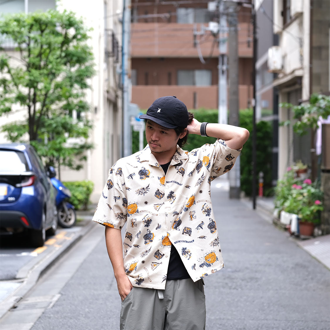 THE NORTH FACE Aloha Vent シャツ　ブラック