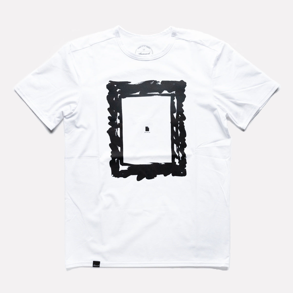 アンサーフォー / Tシャツ ”フレーム”（White）