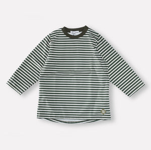ナリフリ / NFC アクティブメッシュボーダー8分袖Tシャツ