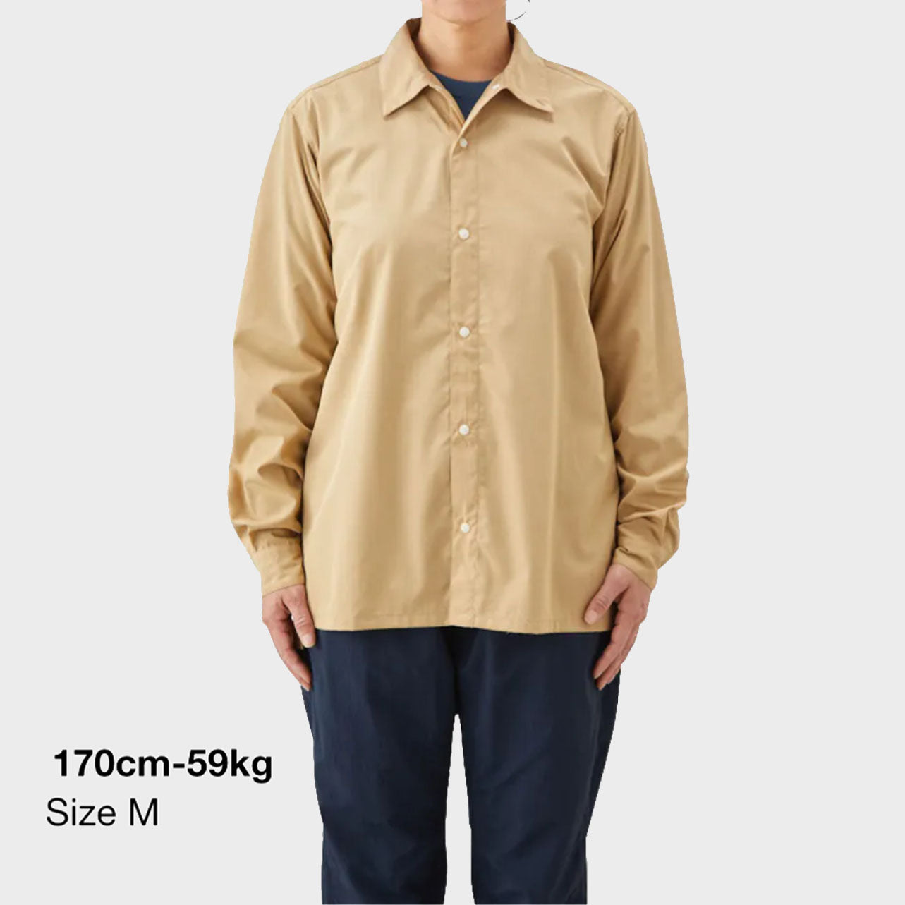 【新品】山と道  Bamboo Shirt  バンブーシャツ M 2024hype