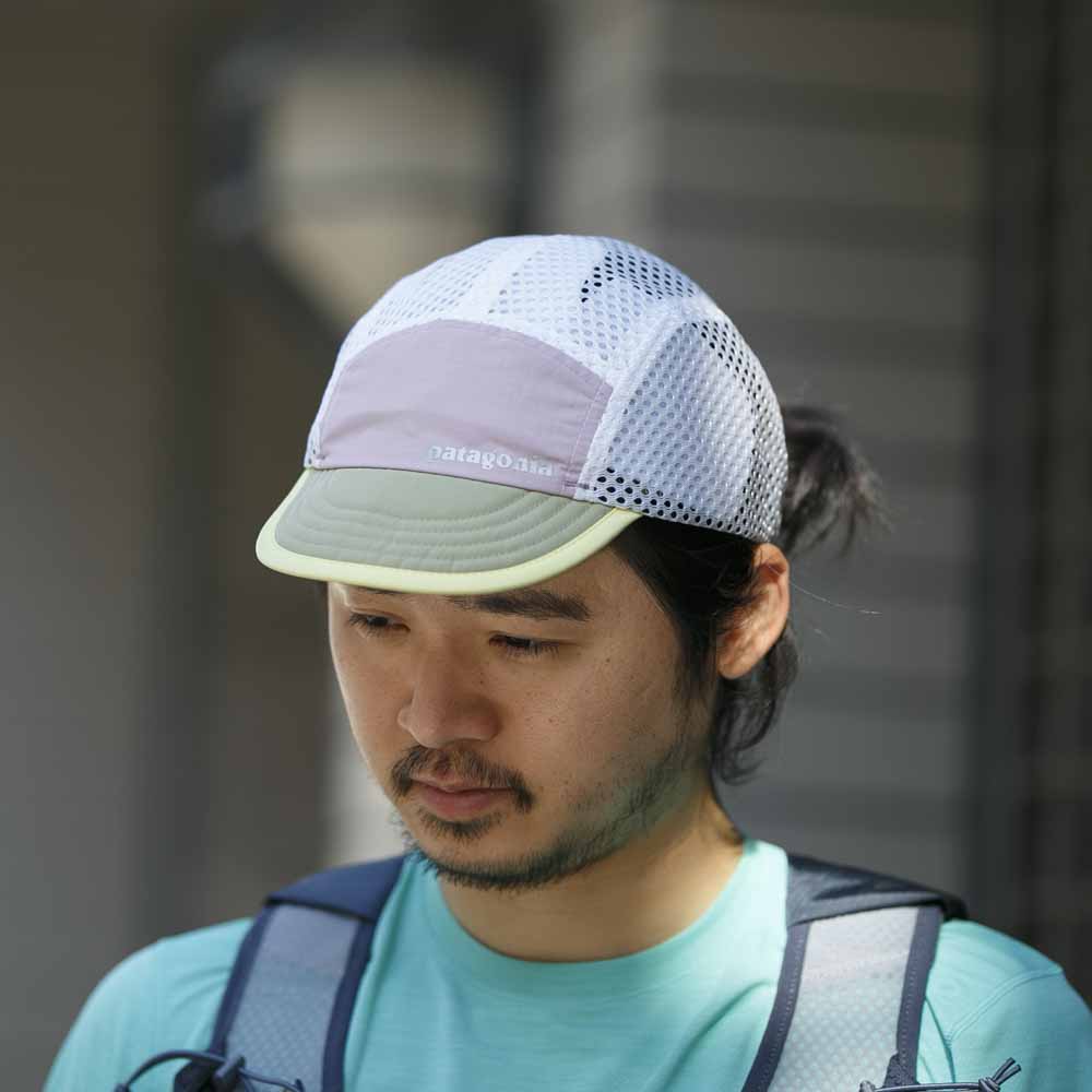 w*※様 パタゴニア　ダックビル　サイドメッシュ　ランニングキャップ patagonia パタゴニア ダックビル・キャップ 帽子 ランニング マラソン
