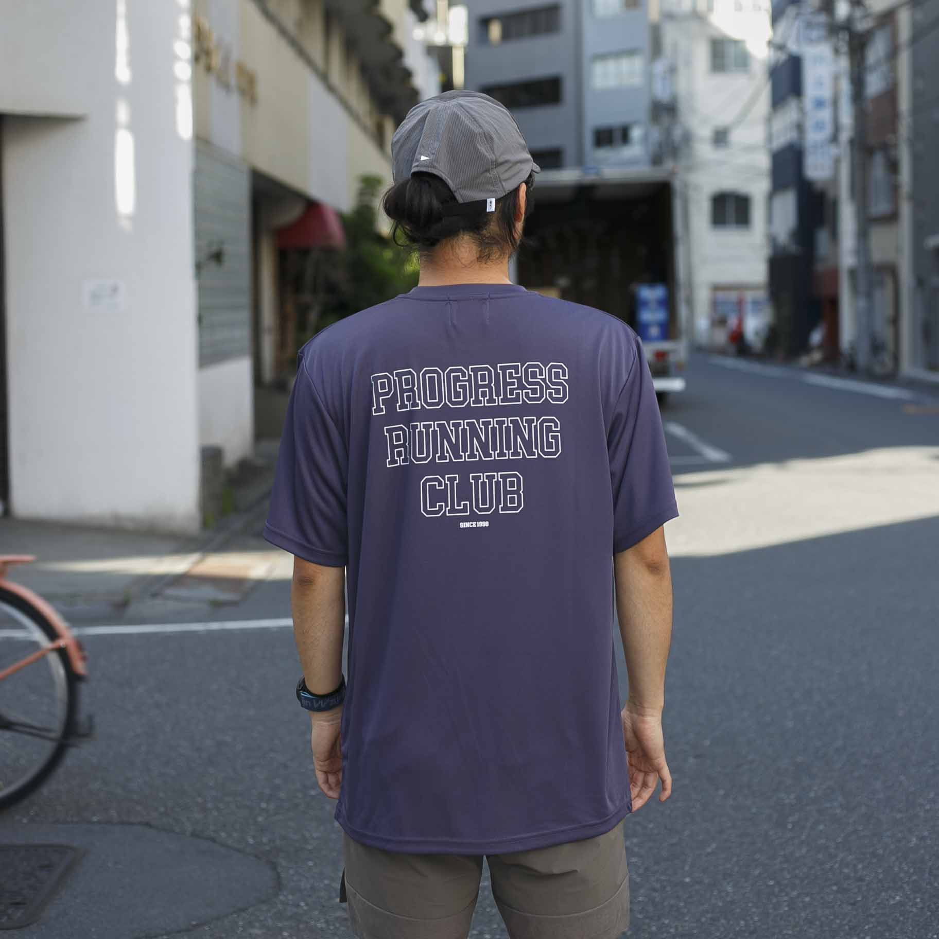 プログレス ランニング クラブ / Pランナー クイックドライ＆UVケア ショートスリーブ ティ