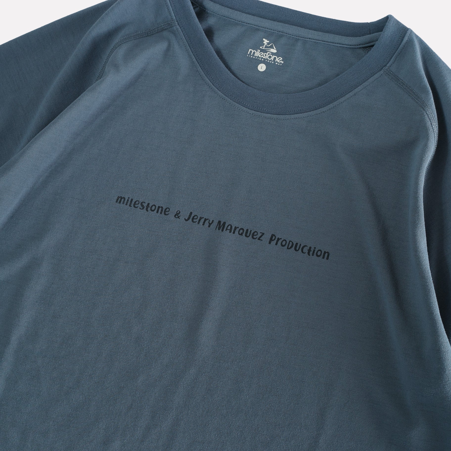 マイルストーン / オリジナル Tシャツ キャンバス ”レッツ キープ プッシング アワ リミッツ！”